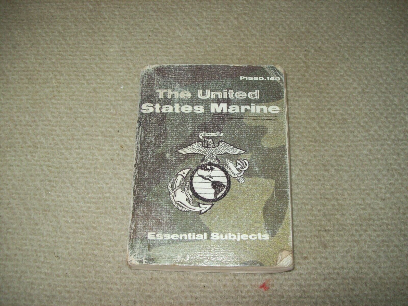 The United States Marines  1983  Essential Subjects   Sc Book